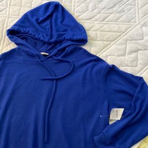 NWT Hooded Wst Cst Top